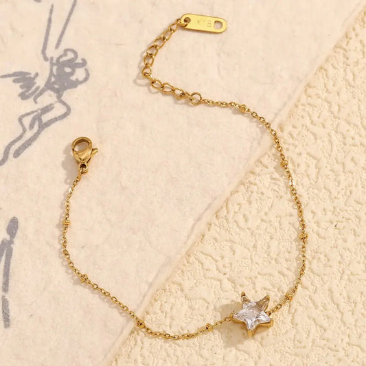 Starlight Pave Charm Bracelet