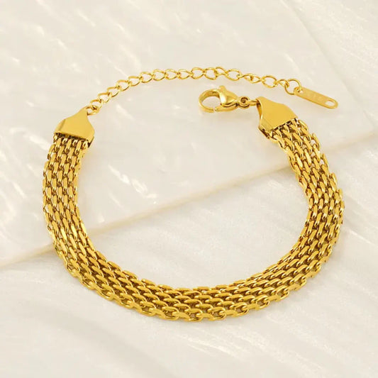 Venetian Braid Chain Bracelet