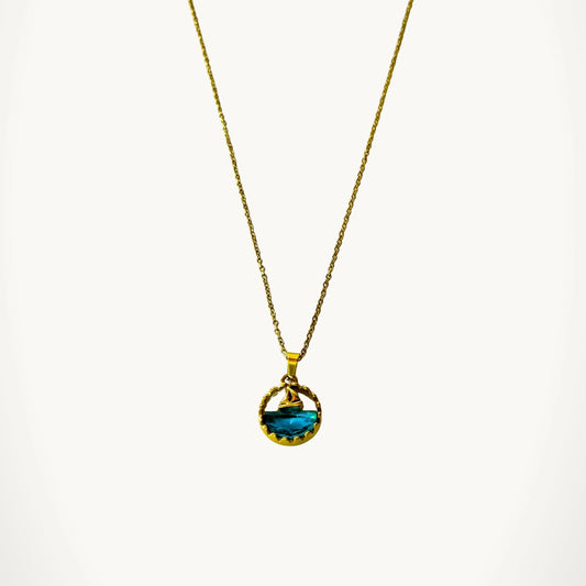 Azure Horizon Sailboat