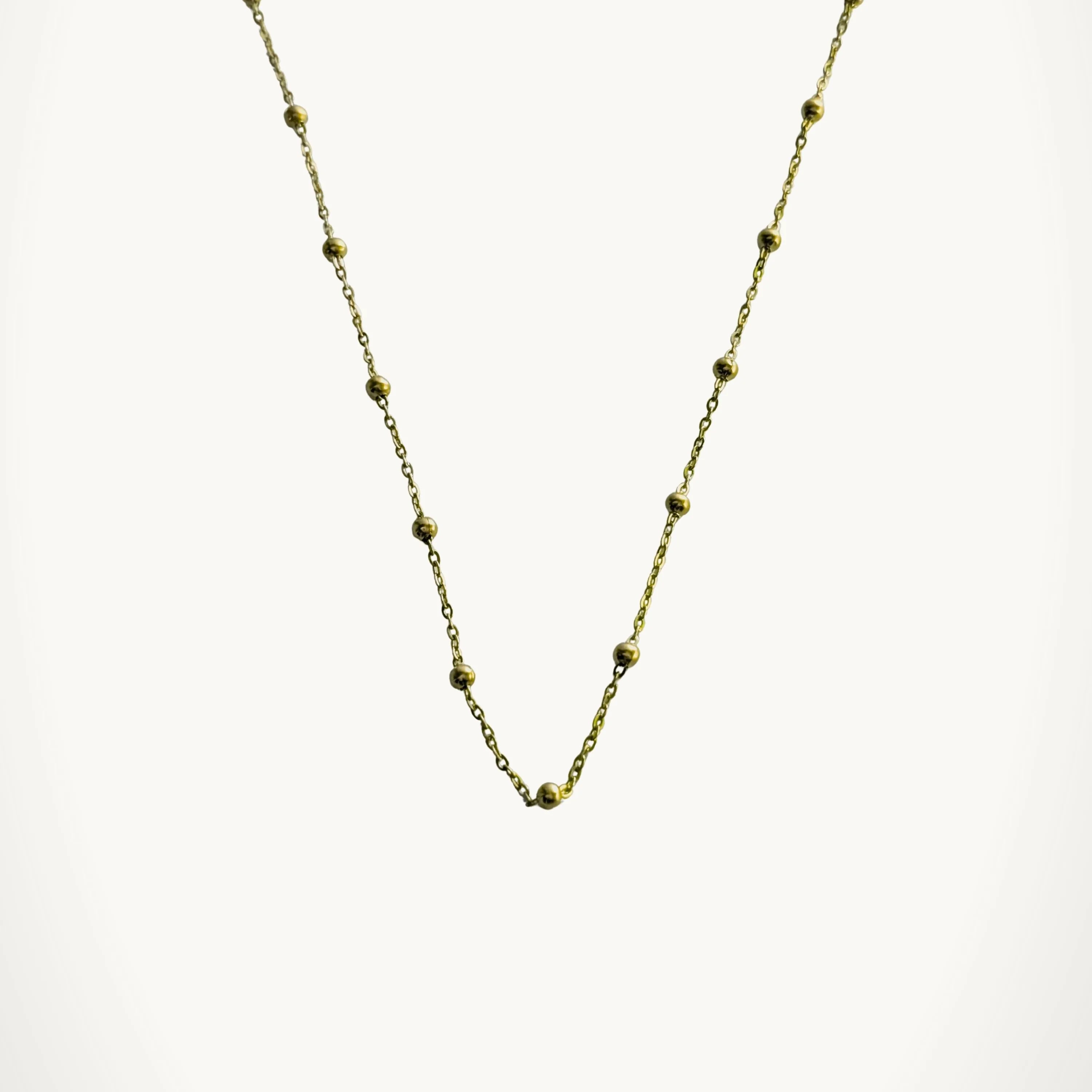 Delicate Gold Satellite Chain