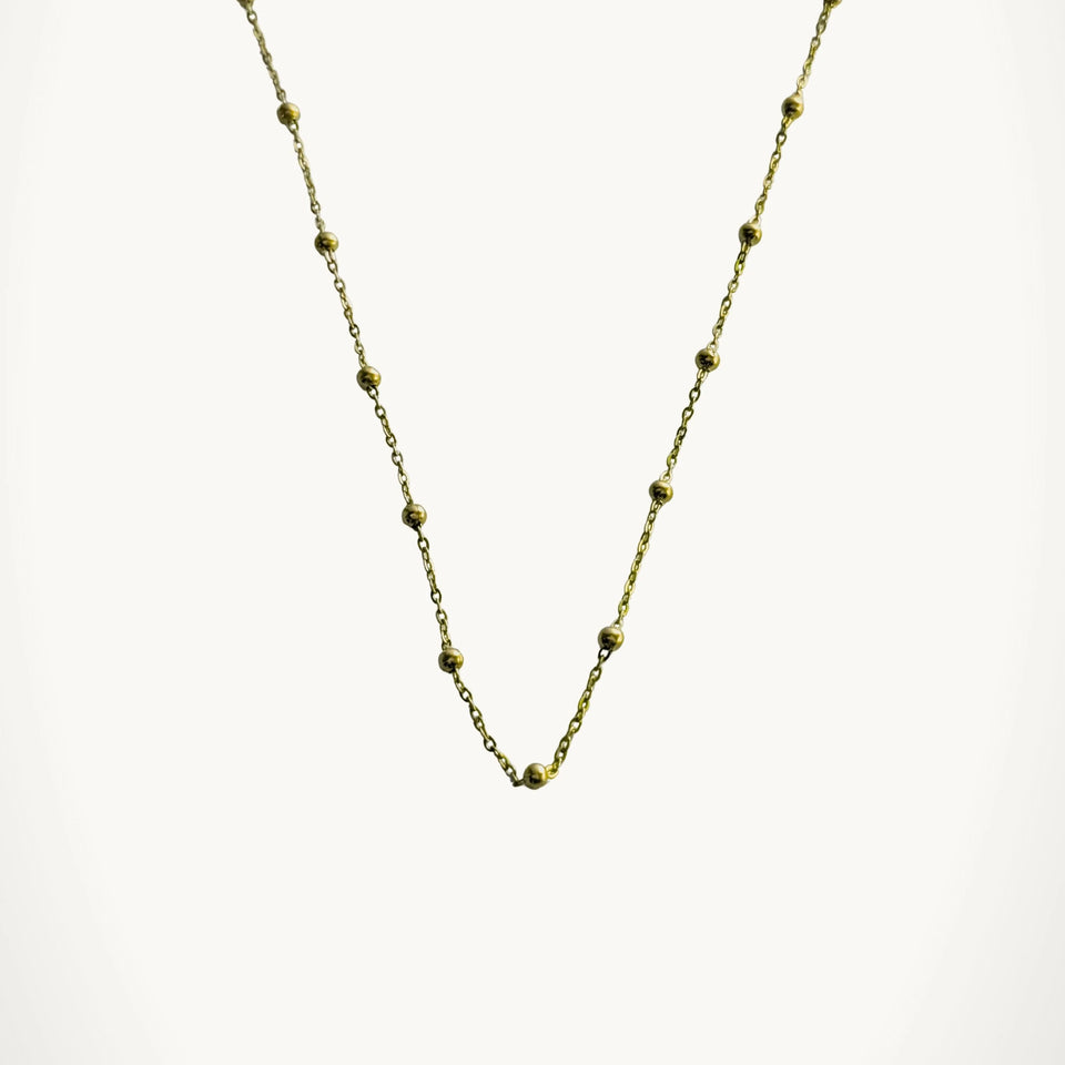 Delicate Gold Satellite Chain