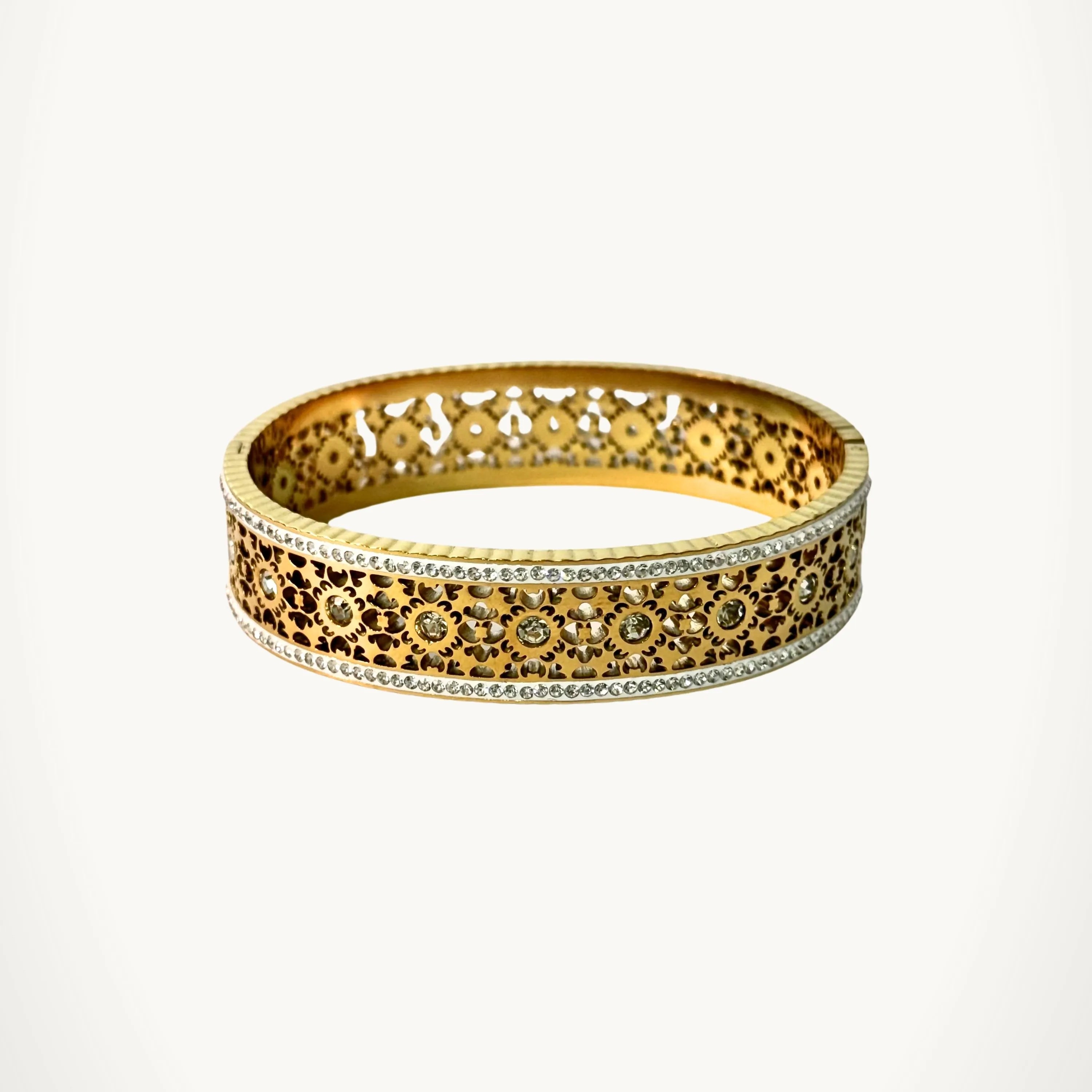 Gilded Lace Bangle