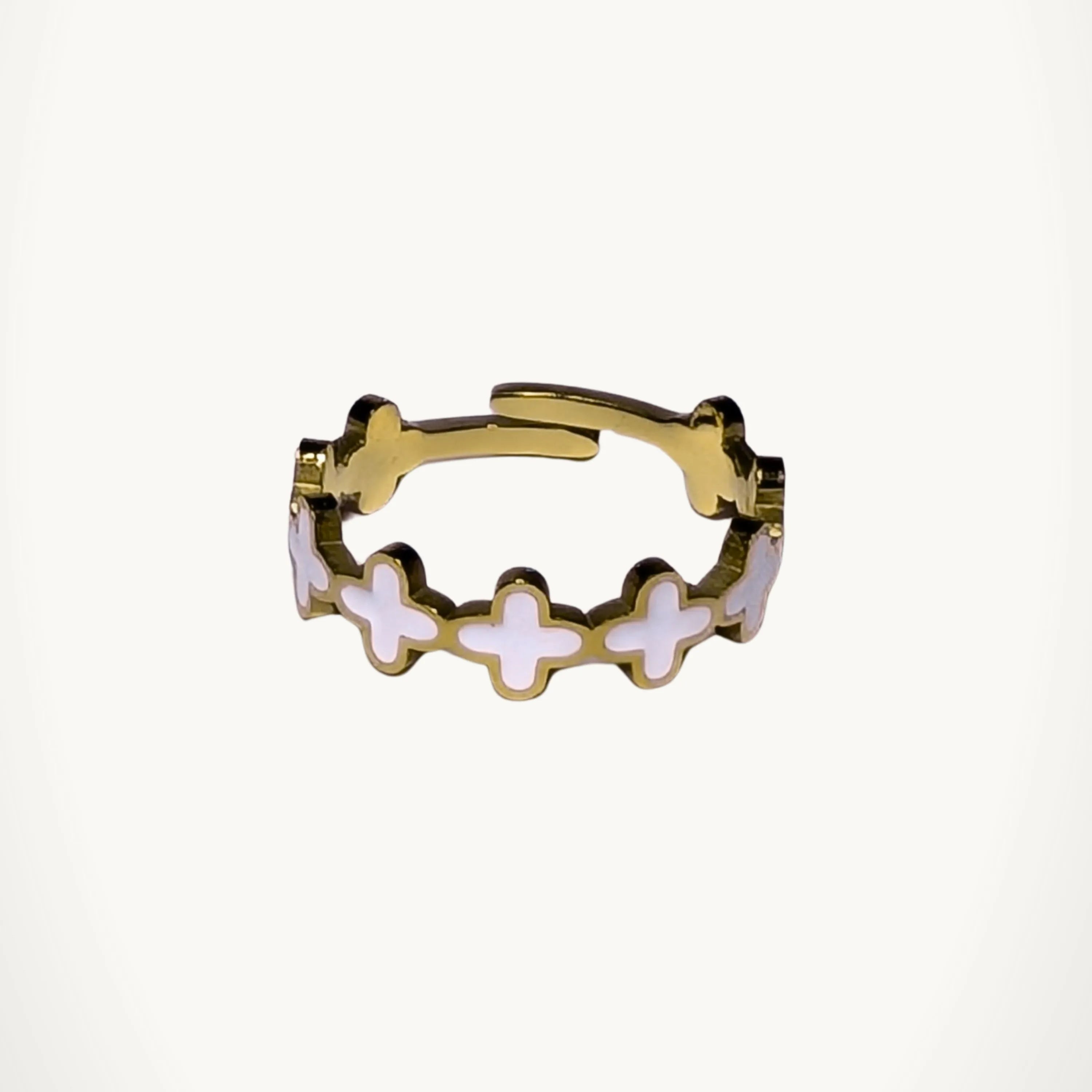 Alabaster Adjustable Ring