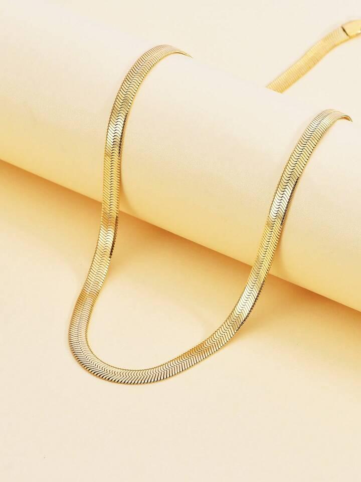 Silken Herringbone Chain