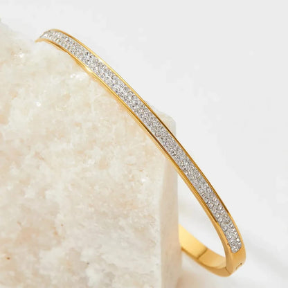 Luxe Crystal Pavé Bangle