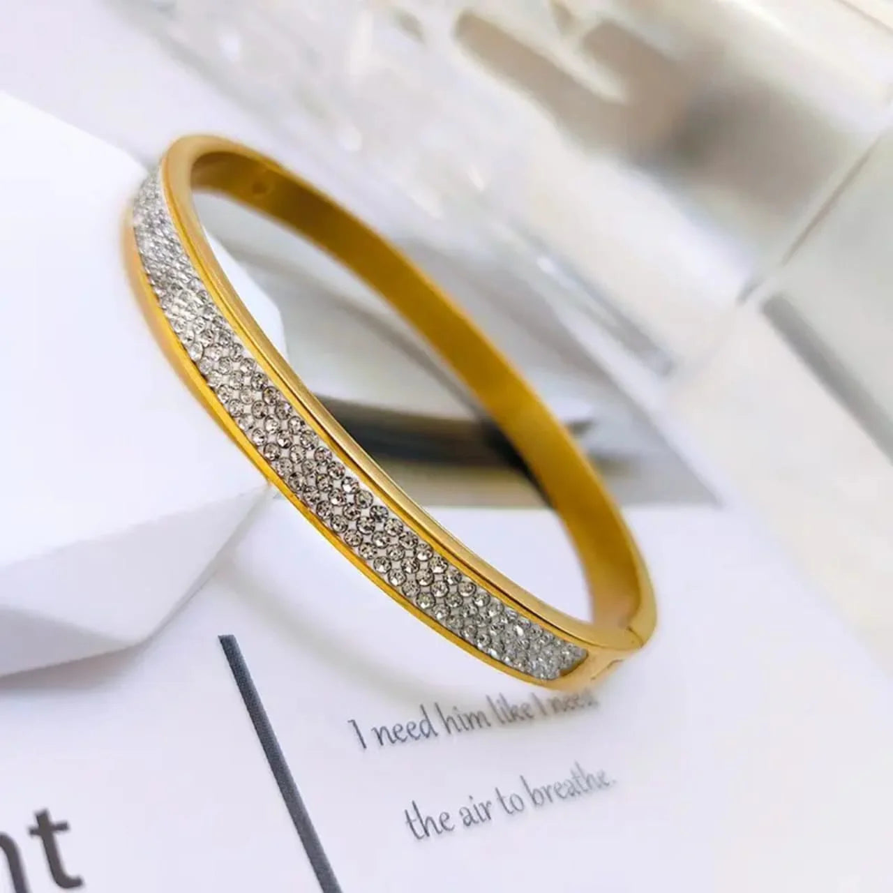Luxe Crystal Pavé Bangle