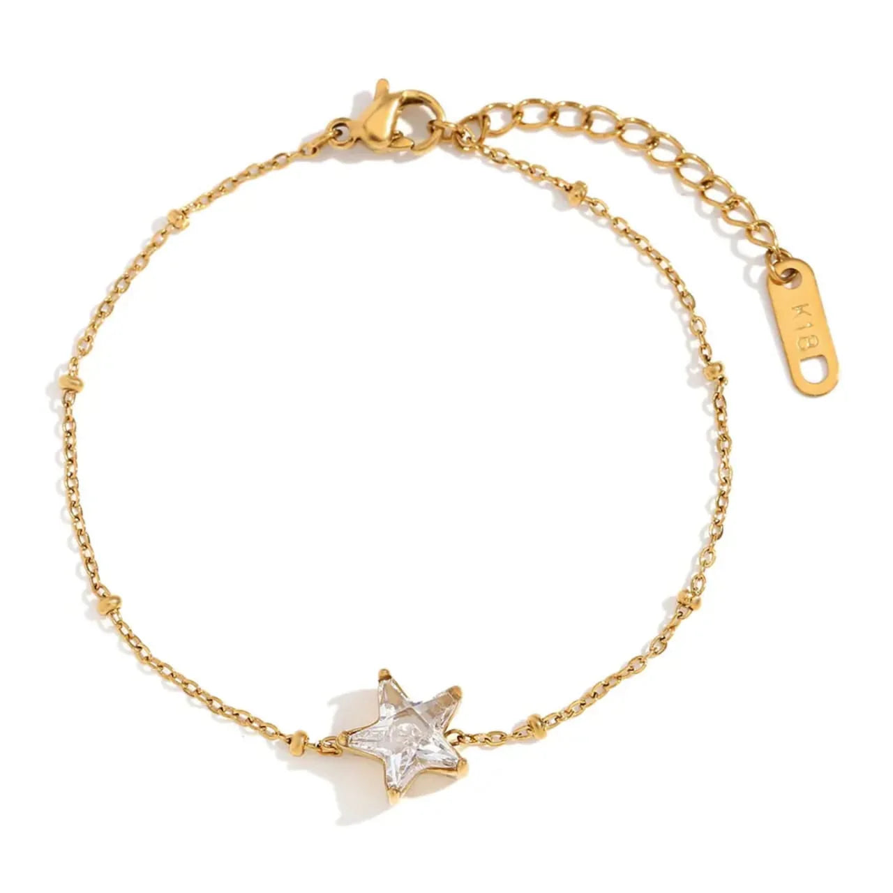Starlight Pave Charm Bracelet