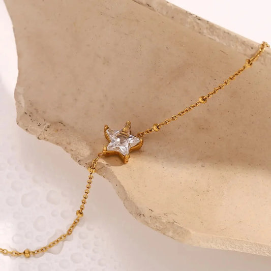 Starlight Pave Charm Bracelet