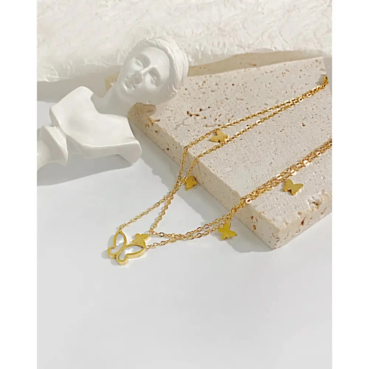 Monarch Flutter Double-Layer Bracelet