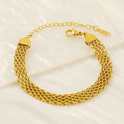 Venetian Braid Chain Bracelet
